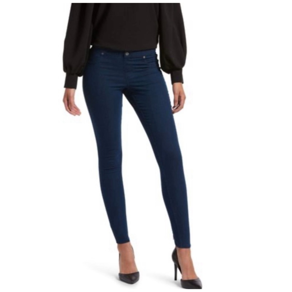 KENDALL & KYLIE KONTOURING MID-RISE SKINNY JEANS